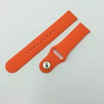 Smartwatch-Armband Alltägliches Universalarmband für 22 mm rot/rot C-12