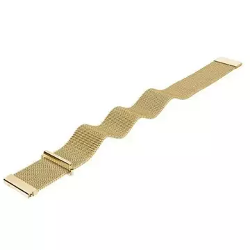 Smartwatch Armband Beline Fancy Armband universal für 20mm gold/gold