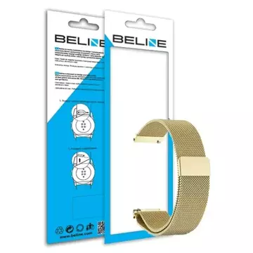 Smartwatch Armband Beline Fancy Armband universal für 20mm gold/gold