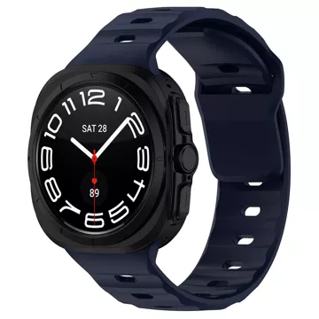 Smartwatch-Band Uhrenarmband für Samsung Galaxy Watch Ultra 47 mm Marineblau