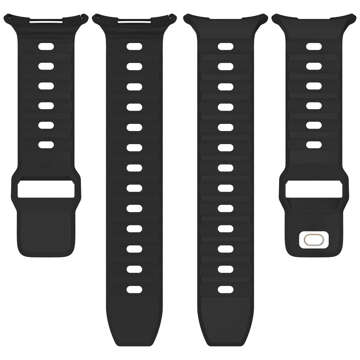 Smartwatch-Band Uhrenarmband für Samsung Galaxy Watch Ultra 47 mm Schwarz