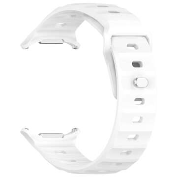 Smartwatch-Band Uhrenarmband für Samsung Galaxy Watch Ultra 47 mm Weiß