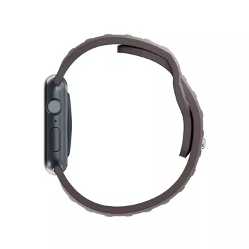 Smartwatch-Zubehör 3mk Silicone Watch Strap für Apple Watch 42/44/45/49 mm Taupe