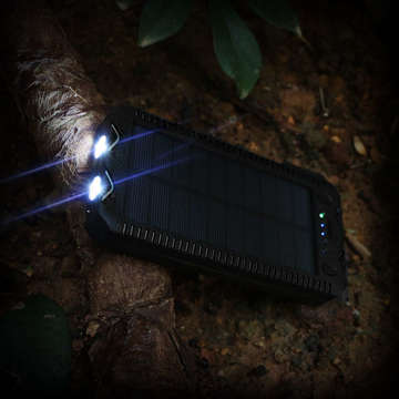 Solar Powerbank Powerbank Schnellladung M1 20000mAh Schwarz