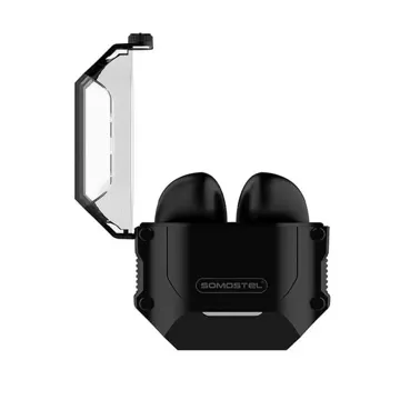 Somostel TWS Armor ANC SMS-I550 In-Ear-Bluetooth 5.0-Funkkopfhörer mit Hülle Schwarz