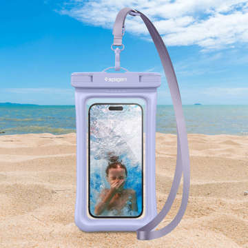 Spigen A610 Universelles wasserdichtes Schwimmgehäuse Aqua Blue