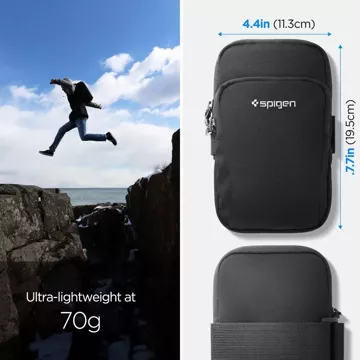 Spigen A702 Dynamic Shield Armband Schwarz