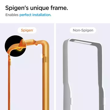 Spigen ALM Glas.TR 2er-Pack gehärtetes Glas für Google Pixel 8A Clear