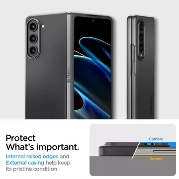 Spigen AirSkin „Pro“ Galaxy Z Fold 5 Schwarz