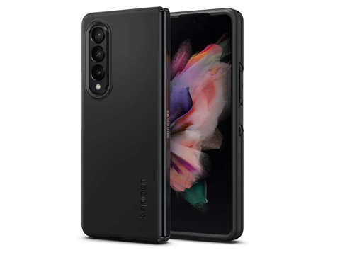 Spigen AirSkin Schutzhülle für Samsung Galaxy Z Fold 3 5G Schwarz