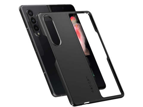 Spigen AirSkin Schutzhülle für Samsung Galaxy Z Fold 3 5G Schwarz