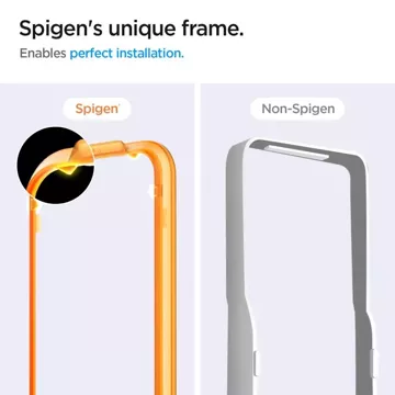 Spigen Alm Glas.tR Panzerglas 2er-Pack für Samsung Galaxy A35 5G Klar