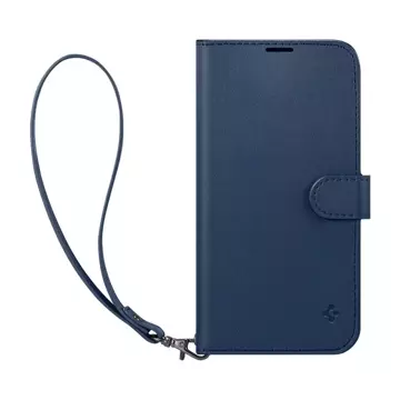 Spigen Brieftasche für das iPhone 14 in klassischem Blau