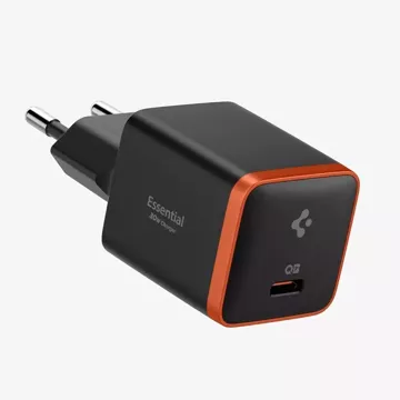 Spigen EE301EU Arcstation Essential Charger 30W Schwarzes Autoladegerät