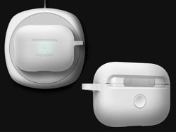 Spigen Fit Silikonhülle für Apple Airpods Pro weiß