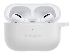 Spigen Fit Silikonhülle für Apple Airpods Pro weiß