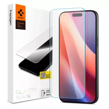 Spigen Glas.Tr Slim gehärtetes Glas für iPhone 16 Pro Max klar