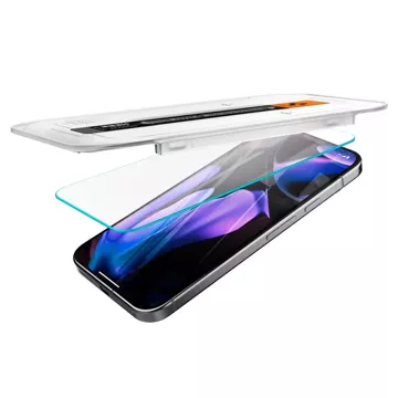 Spigen Glas.Tr gehärtetes Glas „EZ FIT“ 2er-Pack für Google Pixel 9/9 Pro, klar