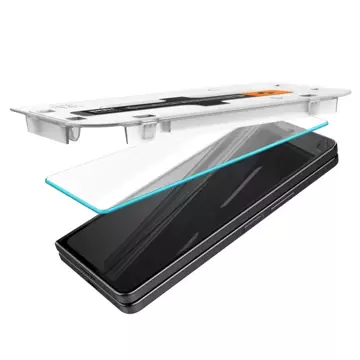 Spigen Glas.tR „EZ FIT“ 2er-Pack gehärtetes Glas für Samsung Galaxy Z Fold 5 Klar
