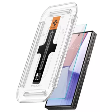 Spigen Glas.tR „Ez Fit“ gehärtetes Glas 2er-Pack für Samsung Galaxy Z Fold 6 Clear