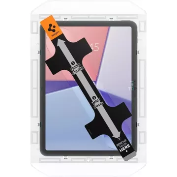 Spigen Glas.tR „Ez Fit“ gehärtetes Glas für Apple iPad Air 11 6/2024 Klar