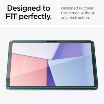 Spigen Glas.tR „Ez Fit“ gehärtetes Glas für Apple iPad Air 13 2024 Klar