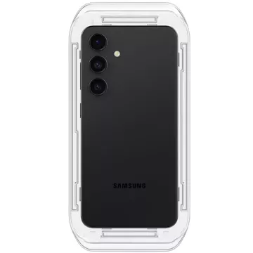 Spigen Glas.tR Panzerglas „EZ Fit“ 2er-Pack für Samsung Galaxy S24 Plus Klar