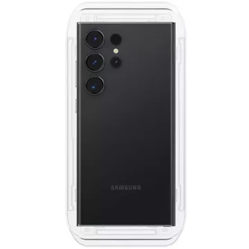 Spigen Glas.tR Panzerglas „EZ Fit“ 2er-Pack für Samsung Galaxy S24 Ultra Clear