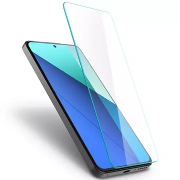 Spigen Glas.tR Slim 2er-Pack gehärtetes Glas für Xiaomi Redmi Note 13 4G / LTE Klar