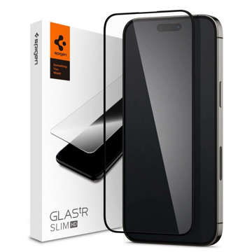 Spigen Glass FC für das Apple iPhone 14 Pro Black Case