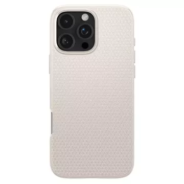 Spigen Liquid Air Rückseite für Apple iPhone 16 Pro Max, natürliches Titan