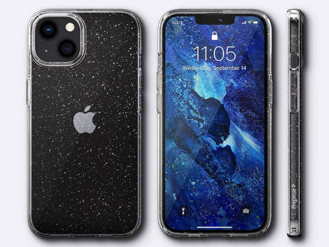 Spigen Liquid Crystal Hülle für Apple iPhone 13 Glitter Crystal