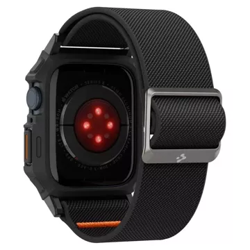 Spigen Lite Fit PRO Schutzhülle für Apple Watch 4 / 5 / 6 / 7 / 8 / 9 / SE (44 / 45 MM) Mattschwarz