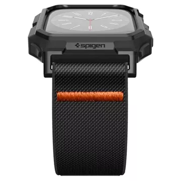 Spigen Lite Fit PRO Schutzhülle für Apple Watch 4 / 5 / 6 / 7 / 8 / 9 / SE (44 / 45 MM) Mattschwarz