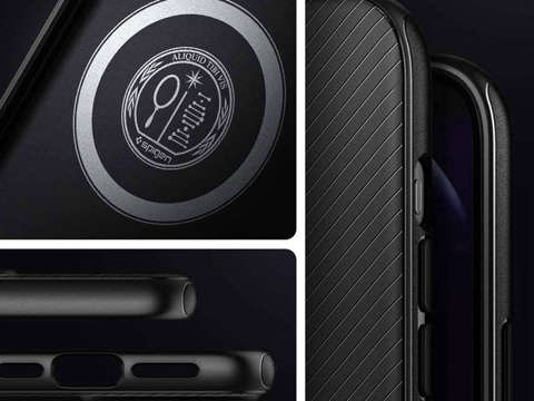 Spigen Mag Armor Hülle für Apple iPhone 12/12 Pro 6.1 Mattschwarz