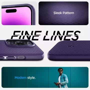 Spigen Mag Armor Schutzhülle für iPhone 14 Pro Max Deep Purple