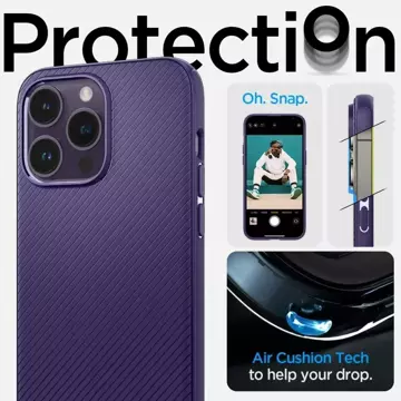 Spigen Mag Armor Schutzhülle für iPhone 14 Pro Max Deep Purple