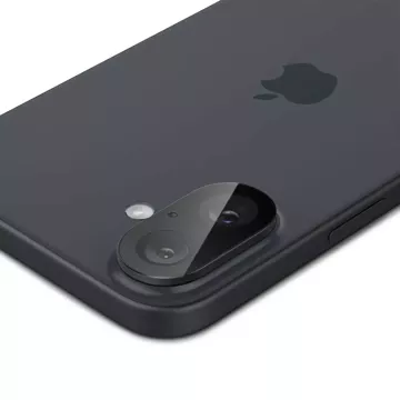 Spigen Optik Pro Glas.TR Kameraschutz 2er-Pack für iPhone 16 / 16 Plus Schwarz