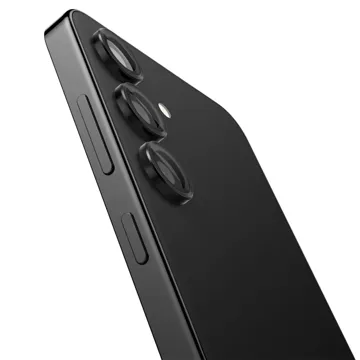 Spigen Optik.tR „EZ Fit“ Kameraschutz 2er-Pack für Samsung Galaxy S24 Plus Schwarz