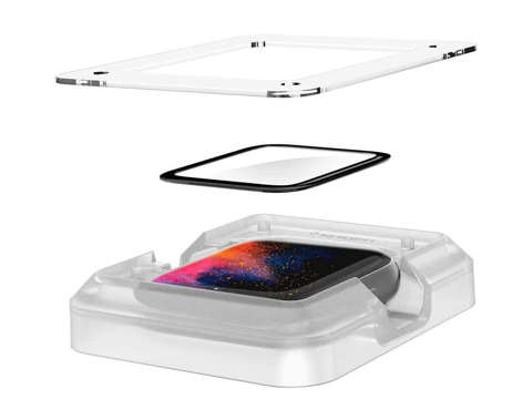 Spigen ProFlex Ex Fit x2 Hybridglas für Apple Watch 4/5/6 / SE 40mm Schwarz