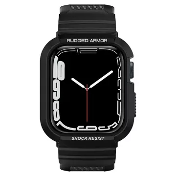 Spigen Rugged Armor „Pro“ Apple Watch 4 / 5 / 6 / 7 / 8 / se (40 / 41 mm) schwarz