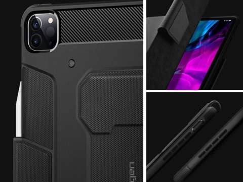 Spigen Rugged Armor Pro Hülle für Apple iPad Pro 11 2020 Schwarz