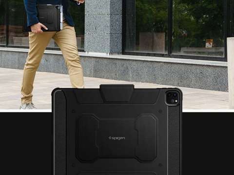 Spigen Rugged Armor Pro Hülle für Apple iPad Pro 11 2020 Schwarz