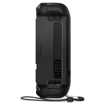 Spigen Rugged Armor Schutzhülle aus Silikon für Steam Deck / Oled Matte Black