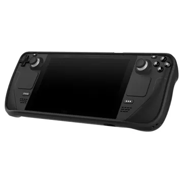 Spigen Rugged Armor Schutzhülle aus Silikon für Steam Deck / Oled Matte Black