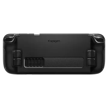 Spigen Rugged Armor Schutzhülle aus Silikon für Steam Deck / Oled Matte Black