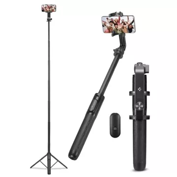 Spigen S560W Bluetooth Selfie-Stick-Stativ Schwarz