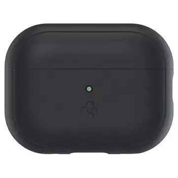 Spigen Silikon Fit Strap Kopfhörer Schutzhülle für Apple AirPods Pro 1/2 schwarz/schwarz ACS05479