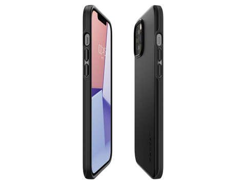 Spigen Thin Fit Hülle für Apple iPhone 12/12 Pro 6.1 Schwarz