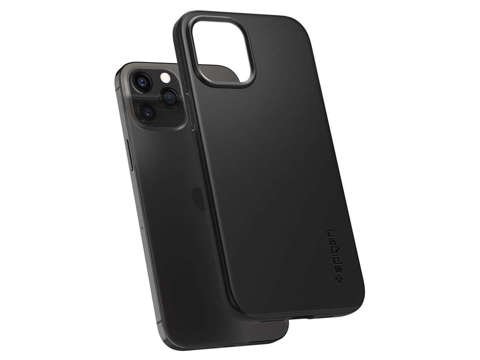 Spigen Thin Fit Hülle für Apple iPhone 12/12 Pro 6.1 Schwarz